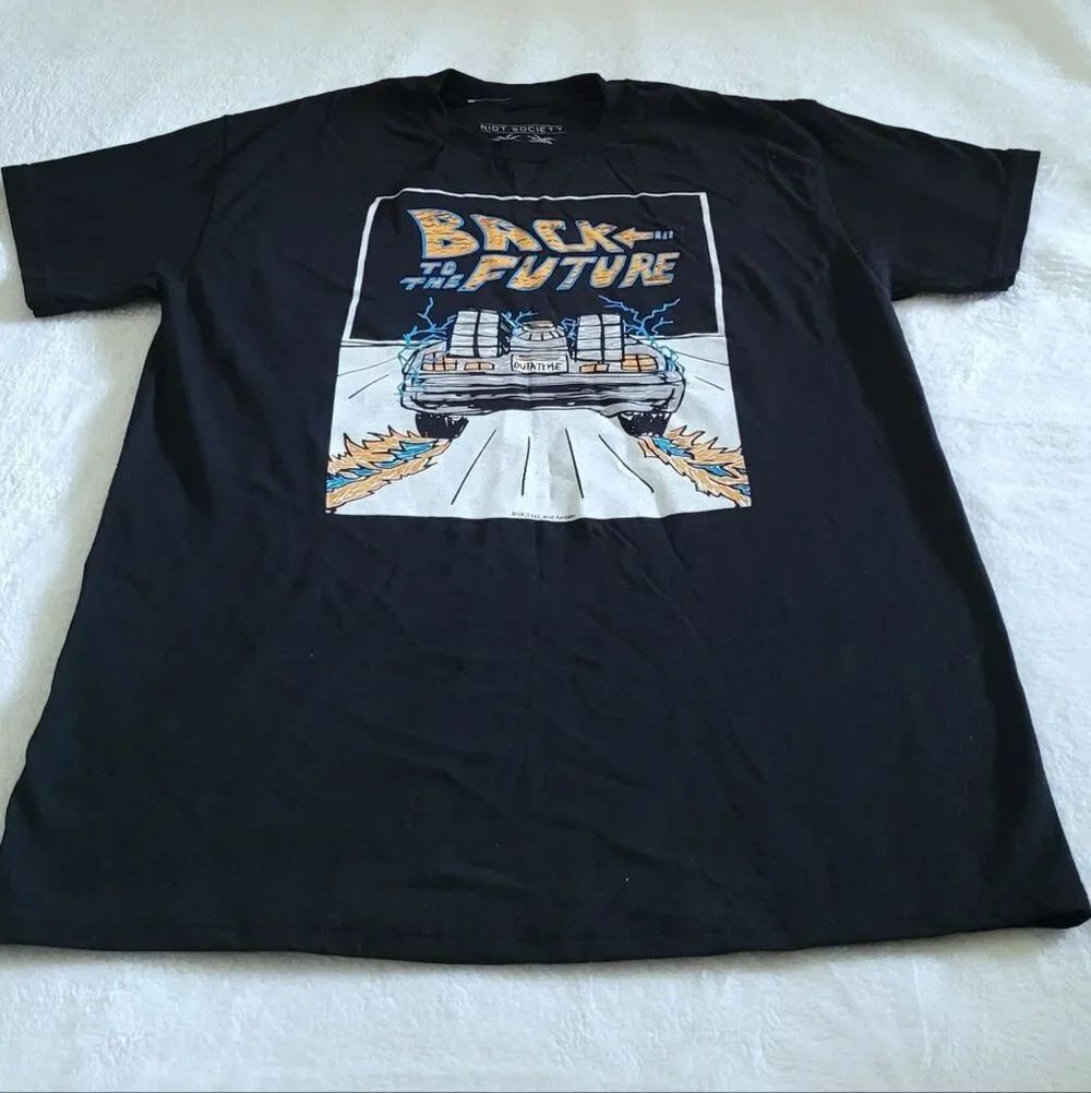Riot Society "Back to the Future" Graphic Tee👕 - NWOT - Picture 7 of 10